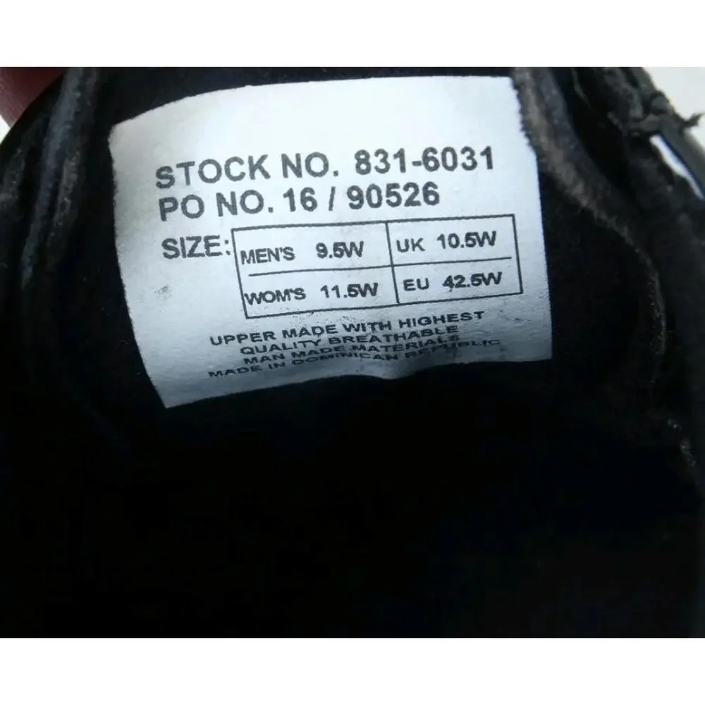thorogood uniform classics shoes oxford patent leather shiny unisex mens 9.5 W